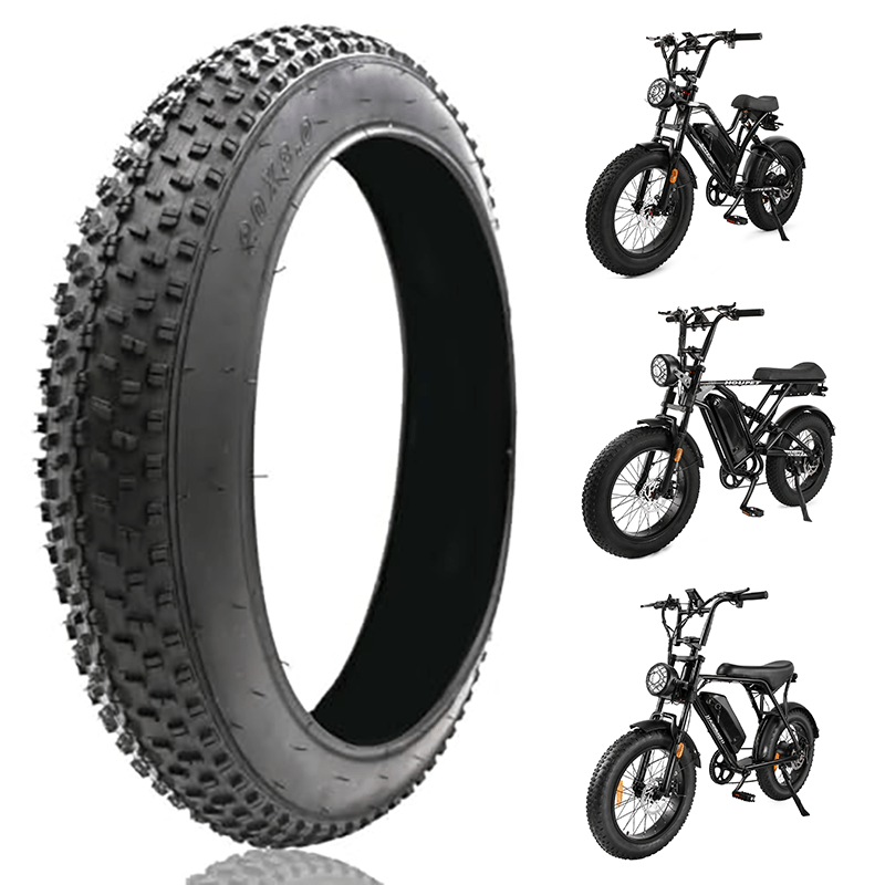 電動アシスト自転車 20インチ ファットタイヤ オフロードタイヤ - Sptebik