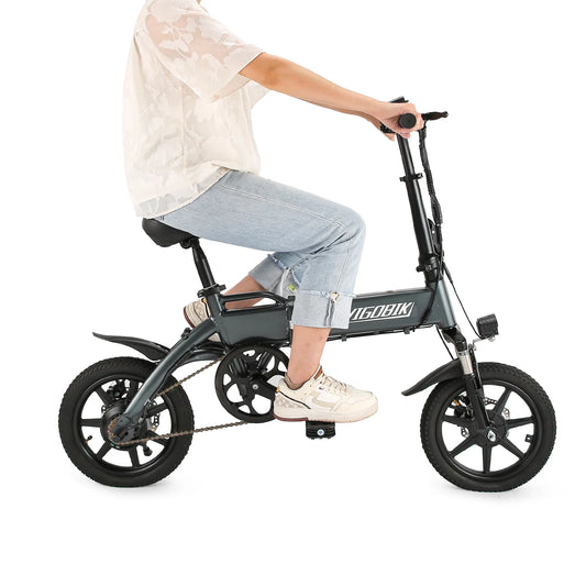 Sptebik軽畳10034折りたたみ電動アシスト自転車 自動変速機能搭載 - Sptebik