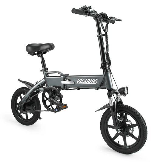 Sptebik軽畳10034折りたたみ電動アシスト自転車 自動変速機能搭載 - Sptebik