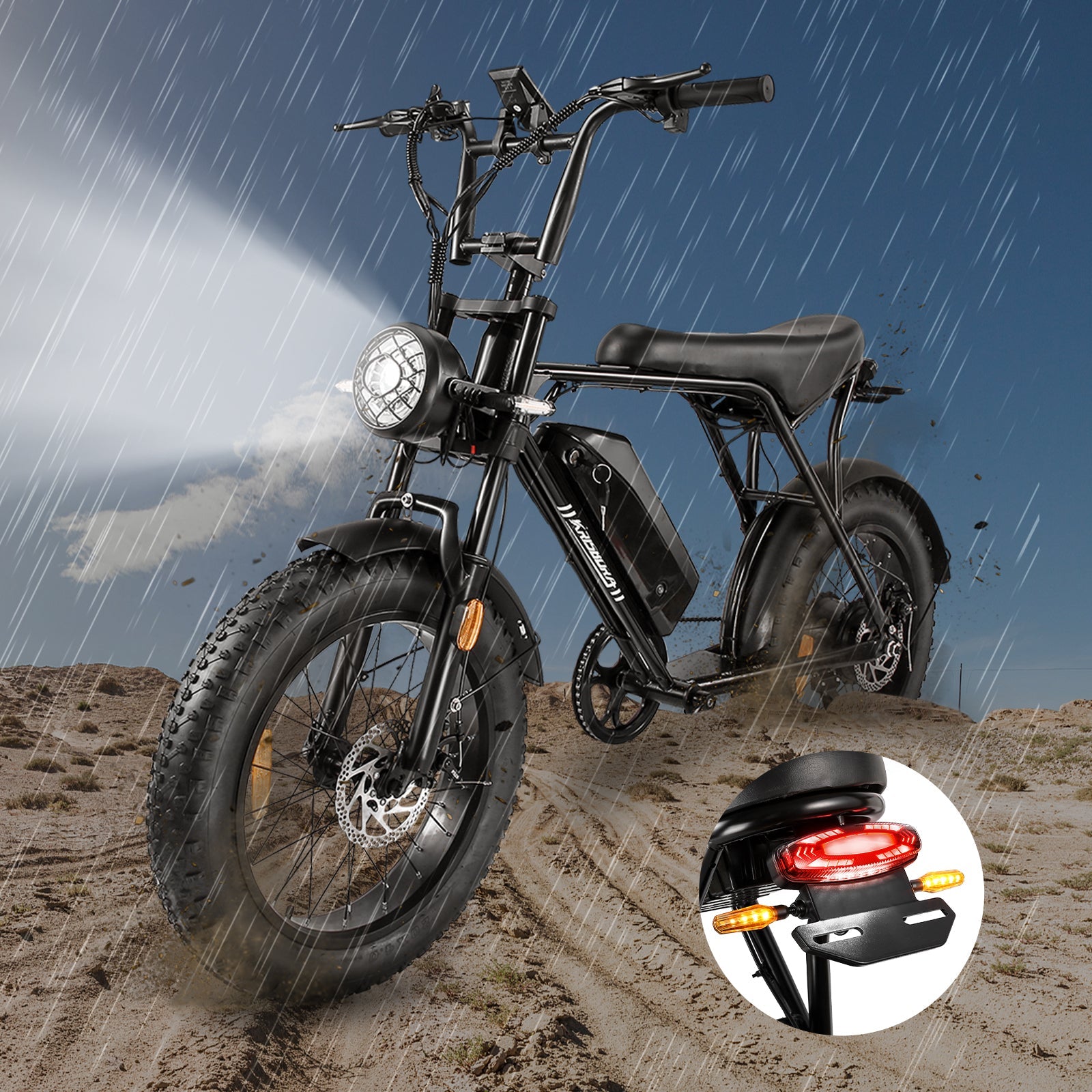 雨の日に電動自転車を使っても大丈夫？雨中に駐車しても問題ないか？ - Sptebik