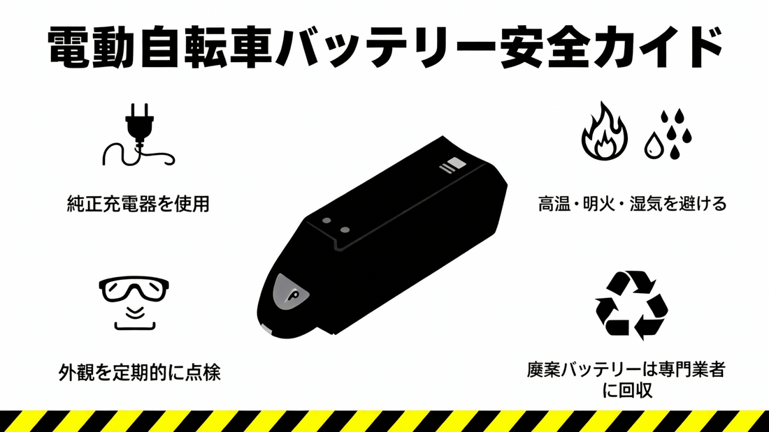 電動自転車バッテリー安全須知：安心・安全な走行のための完全ガイド - Sptebik