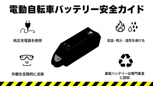 電動自転車バッテリー安全須知：安心・安全な走行のための完全ガイド - Sptebik