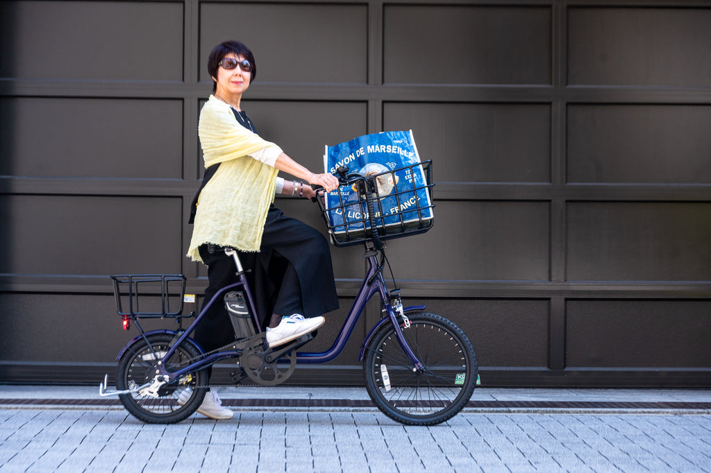 軽量で大容量、ペットに優しい電動アシスト自転車 - Sptebik