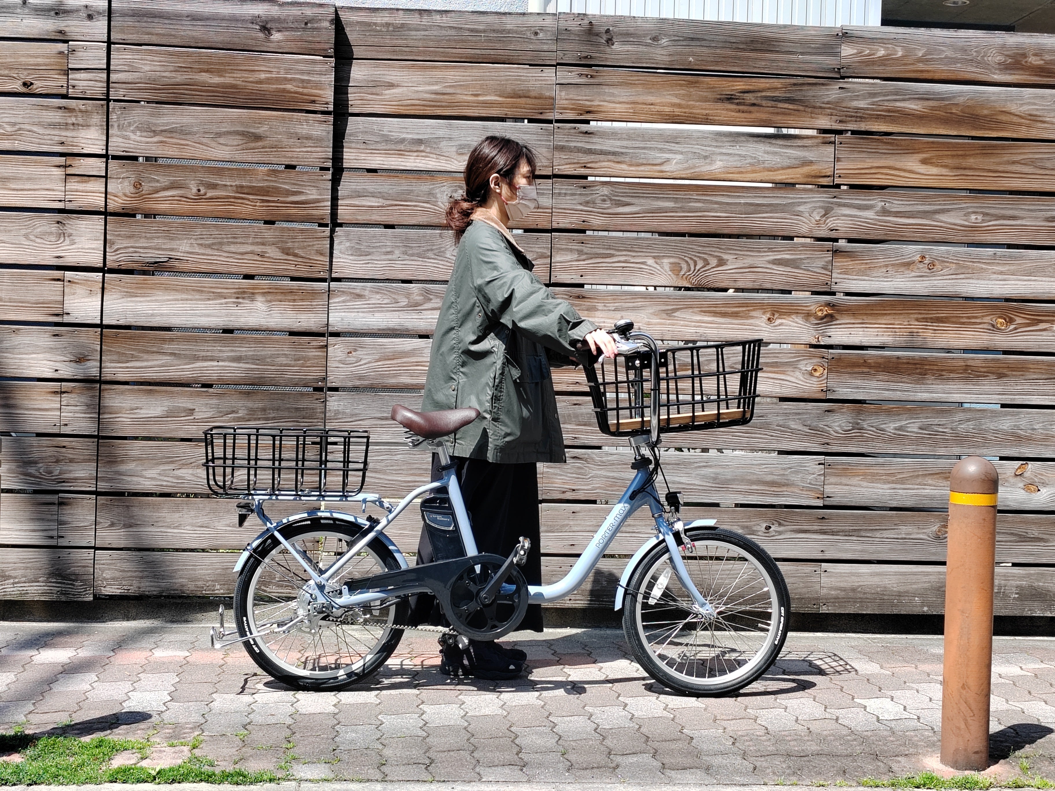 軽量で大容量、ペットに優しい電動アシスト自転車 - Sptebik